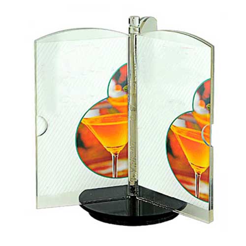 Revolving Acrylic Sign Holder